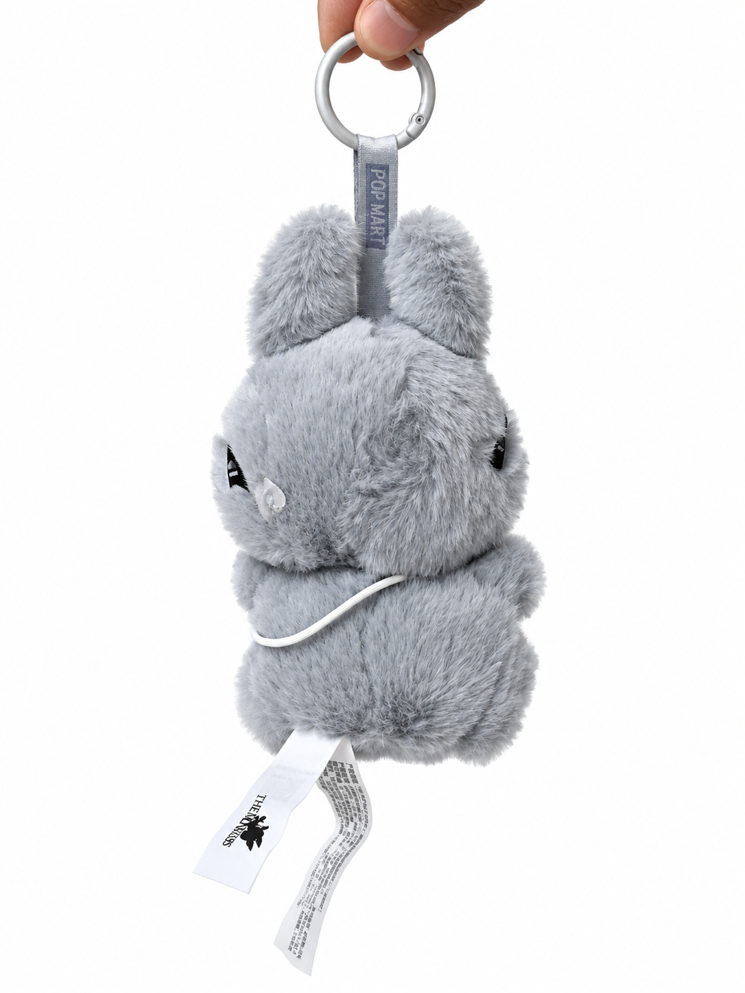 Cute Grey Bunny Plush Doll with Camera & Glasses | Soft Furry Collectible Toy | Adorable Gift for Kids & Plush Toy Lovers